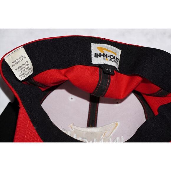In-N-Out Burger Joggers & Red Cap Bundle – Size L Pants & M/L Hat – Logo - Picture 4 of 10